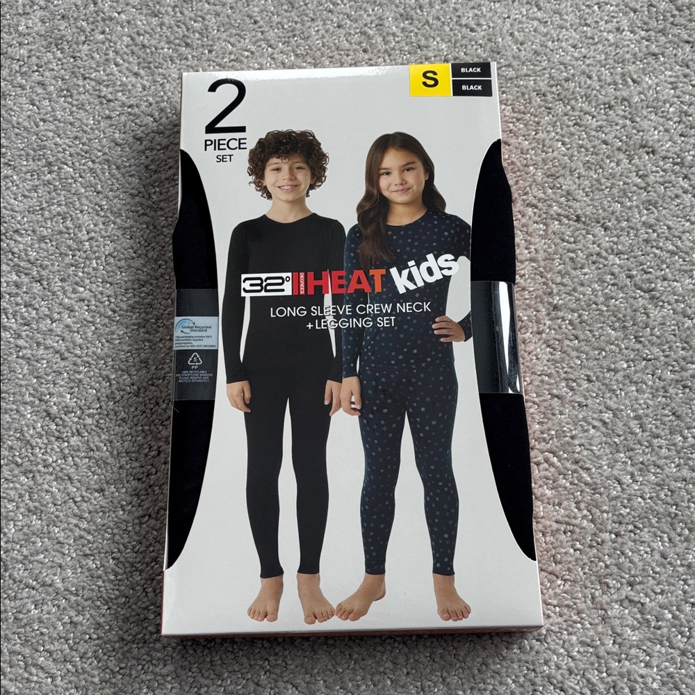 32 Degrees Kids Black Set